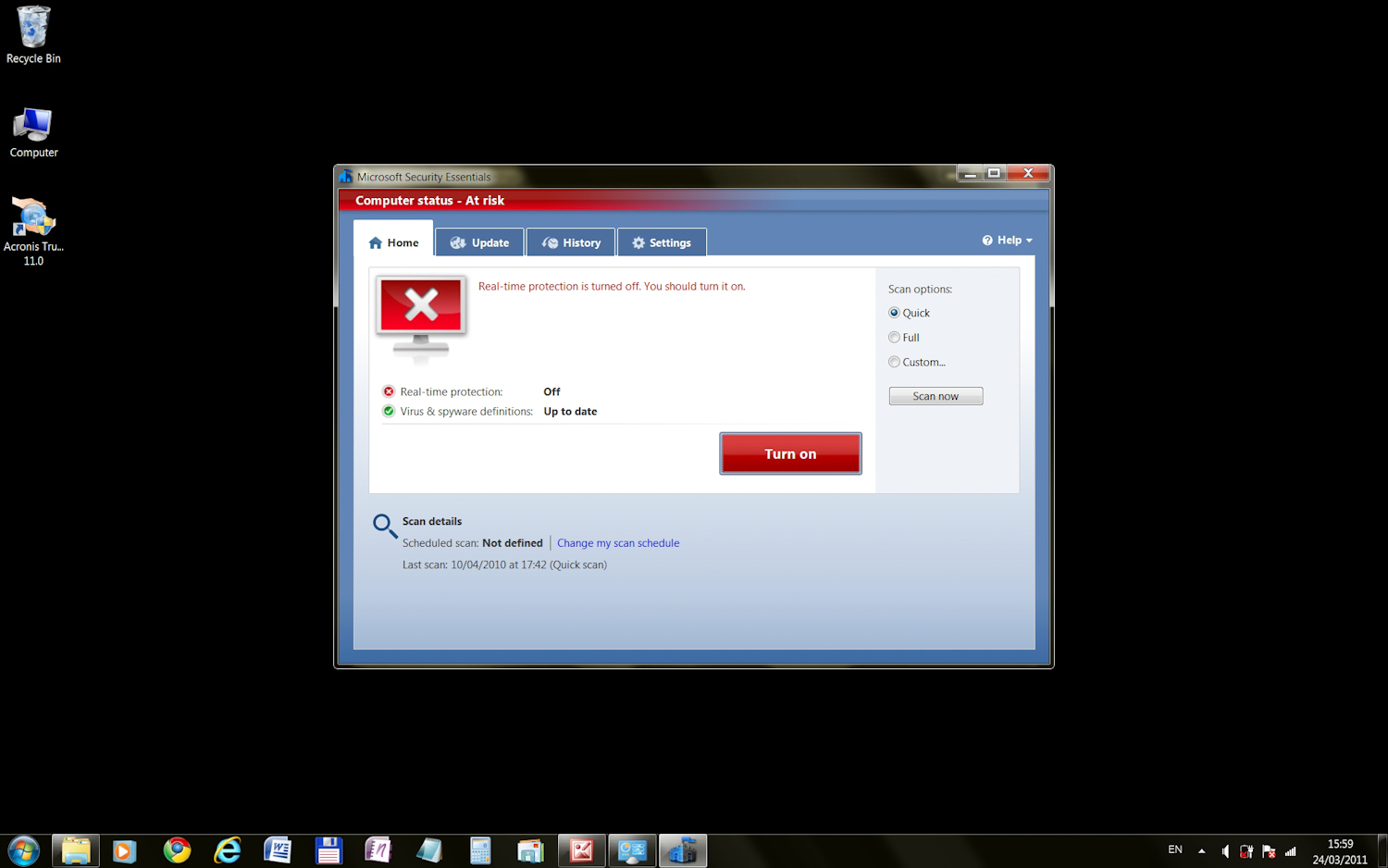 Windows 7 antivirus 2