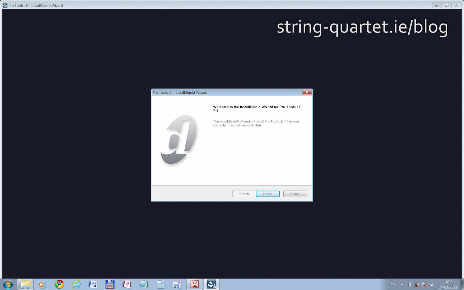 Pro Tools 7.4 install 1