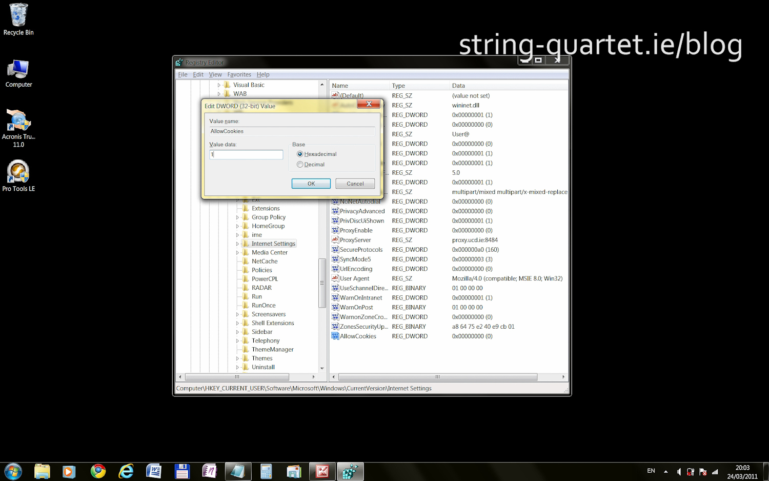 registry 11